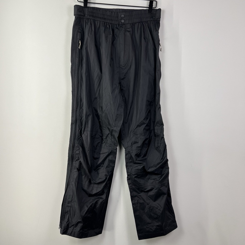 Cabela's Womens Waterproof Rain Pants Large Black Hunting Fishing Shell 28 In - Picture 8 of 10